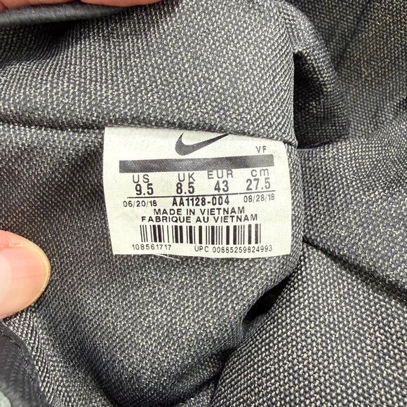 Nike Air Force 1 High Mens 9.5 Shoes Black Camo SF Realtree Zip 2019 Sneakers - Picture 8 of 12